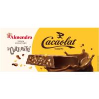 Turrón cacaolat crunchy EL ALMENDRO, caja 180 g