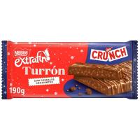 Turrón Crunch NESTLÉ, tableta 190 g