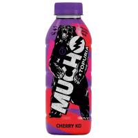 Bebida isotónica sabor cherry MUCHO, botella 50 cl