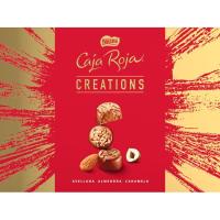 Bombón surtido leche CAJA ROJA CREATIONS, caja 191 g