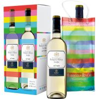 Vino Blanco Verdejo + Icebag MÁRQUES DE RISCAL, estuche 1 ud Vino Blanco Verdejo + Icebag MÁRQUES DE RISCAL, estuche 1 ud