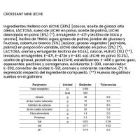 Croissant mini de leche VICKY, 1 ud ,37g
