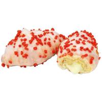 Croissant mini leche cobertura blanca VICKY, 1 ud, 40 g Croissant mini leche cobertura blanca VICKY, 1 ud, 40 g