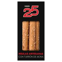 Neulas artesanales bañadas turrón TURRÓN 25, caja 120 g
