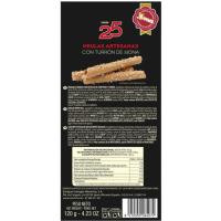 Neulas artesanales bañadas turrón TURRÓN 25, caja 120 g