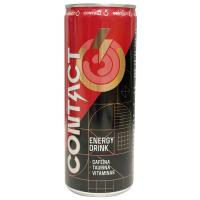 Bebida energética regular CONTACT, lata 25 cl