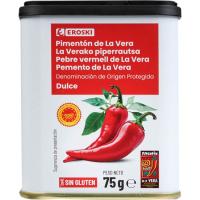 Pimentón dulce de la Vera D.O.P. EROSKI, lata 75 g Pimentón dulce de la Vera D.O.P. EROSKI, lata 75 g