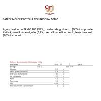 Pan proteina topping nigella PAN DE RIO MAIOR, 500 g