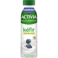 Kéfir líquido sabor arándanos ACTIVIA, botella 280 ml Kéfir líquido sabor arándanos ACTIVIA, botella 280 ml