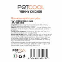 Bocaditos de pollo para gato PETCOOL, lata 405 g Bocaditos de pollo para gato PETCOOL, lata 405 g