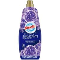 Suavizante concentado ultravioleta DISILCIN, botella 80 dosis