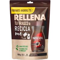 Café classic descafeinado NESCAFÉ, bolsa 150 g