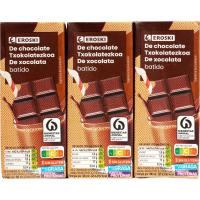 Batido de cacao EROSKI, pack 6x200 ml