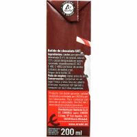 Batido de cacao EROSKI, pack 6x200 ml