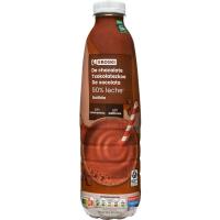 Batido de cacao EROSKI, botella 1 litro Batido de cacao EROSKI, botella 1 litro