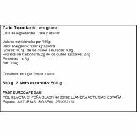 Café en grano torrefacto OQUENDO, paquete 500 g Café en grano torrefacto OQUENDO, paquete 500 g