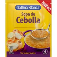 Sopa de cebolla GALLINA BLANCA, sobre 48 g Sopa de cebolla GALLINA BLANCA, sobre 48 g