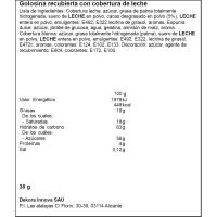 Piruleta nube de chocolate estrella DEKORA, 1 ud, 30 g