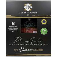 Jamón serrano gran reserva TORRE DE NUÑEZ, caja 640 g