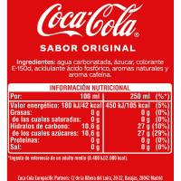 Refresco de cola sabor original COCA COLA, lata 50 cl