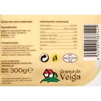 Queso de vaca GRANXA DA VEIGA, lonchas, bandeja 300 g