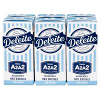 Leche entera a2a2 DELEITE, pack 6x200 ml Leche entera a2a2 DELEITE, pack 6x200 ml