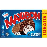 Helado de nata MAXIBON, pack 4x140 ml Helado de nata MAXIBON, pack 4x140 ml