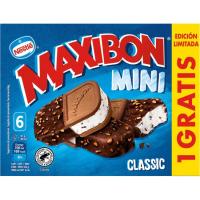 Helado de nata MINI MAXIBON, pack 6x80 ml Helado de nata MINI MAXIBON, pack 6x80 ml