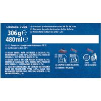 Helado de nata MINI MAXIBON, pack 6x80 ml