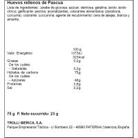 Huevos rellenos de Pascua goma TROLLI, bolsa 75 g