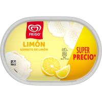Sorbete de limón FRIGO, tarrina 1 litro