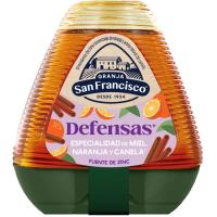 Miel milflores Defensas GRANJA SAN FRANCISCO, dosifcador 250 g