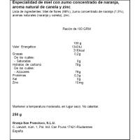 Miel milflores Defensas GRANJA SAN FRANCISCO, dosifcador 250 g