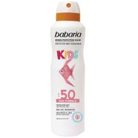 Bruma solar infantil SPF50 BABARIA, spray 200 ml Bruma solar infantil SPF50 BABARIA, spray 200 ml
