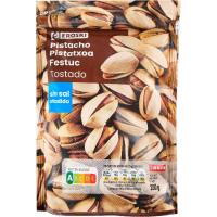 Pistacho tostado sin sal EROSKI, bolsa 200 g