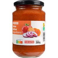 Salsa napolitana EROSKI, frasco 350 g