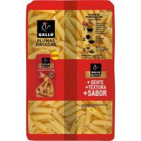 Pluma rayada GALLO, paquete 400 g