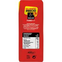 Fideo Nº1 GALLO, paquete 400 g