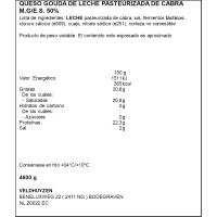Queso de cabra tierno HOMMAGE, al corte, compra mínima 250 g