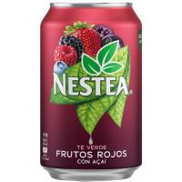 Refresco de té sabor frutos rojos NESTEA, lata 33 cl Refresco de té sabor frutos rojos NESTEA, lata 33 cl