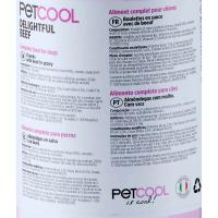 Bocaditos de buey para perro PETCOOL, lata 415 g