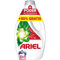 Detergente gel ARIEL EXTRA PODER, garrafa 23+7 dosis Detergente gel ARIEL EXTRA PODER, garrafa 23+7 dosis