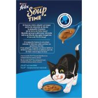 Soup con pescados para gato FÉLIX, pack 6x48 g