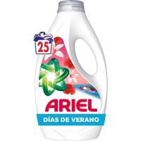 Detergente líquido Días de Verano ARIEL, garrafa 25 dosis
