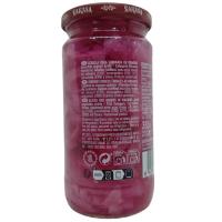 Cebolla roja laminada SARASA, frasco 220 g