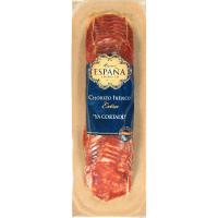 Taco de chorizo ibérico "ya cortado" ESPAÑA, sobre 150 g Taco de chorizo ibérico "ya cortado" ESPAÑA, sobre 150 g