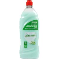 Lavavajillas aloe vera EROSKI, botella 1 litro Lavavajillas aloe vera EROSKI, botella 1 litro