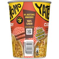 Fideos orientales variedad curry YATEKOMO, cup 60 g