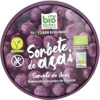 Helado sorbete de açai THE BIO FACTORY, tarrina 480 ml