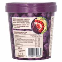 Helado sorbete de açai THE BIO FACTORY, tarrina 480 ml